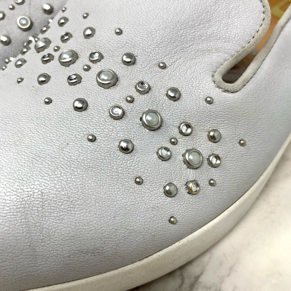 FitFlop Audrey Pearl Stud Gray Comfort Casual Loafer 8.5 Classic Comfy Neutral - Picture 11 of 16